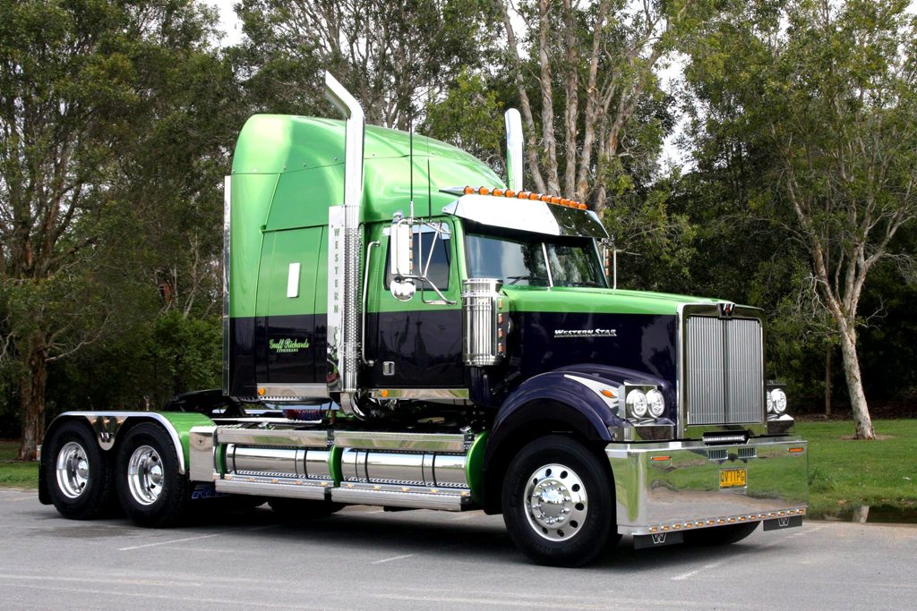 Geoff Richards Transport custom Western Star Photo Contributed Geoff Richards Transport custom Western Star Photo Contributed